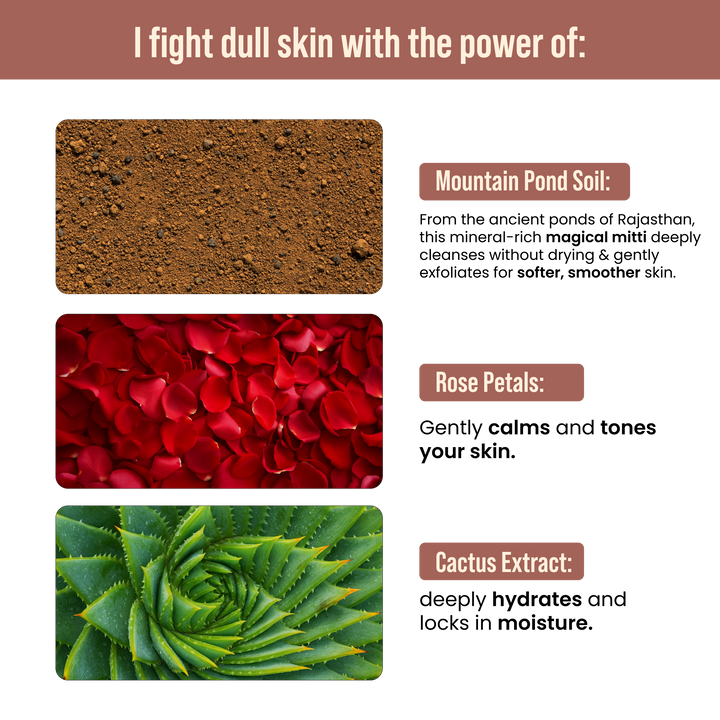 Mitti Soap For Exfoliation & Soft Skin