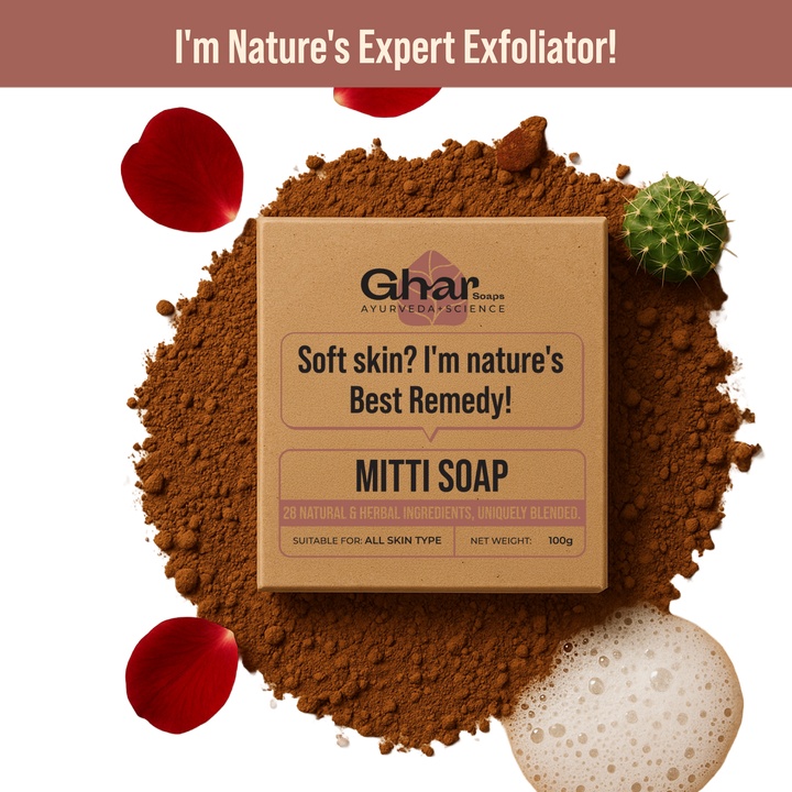 Mitti Soap For Exfoliation & Soft Skin
