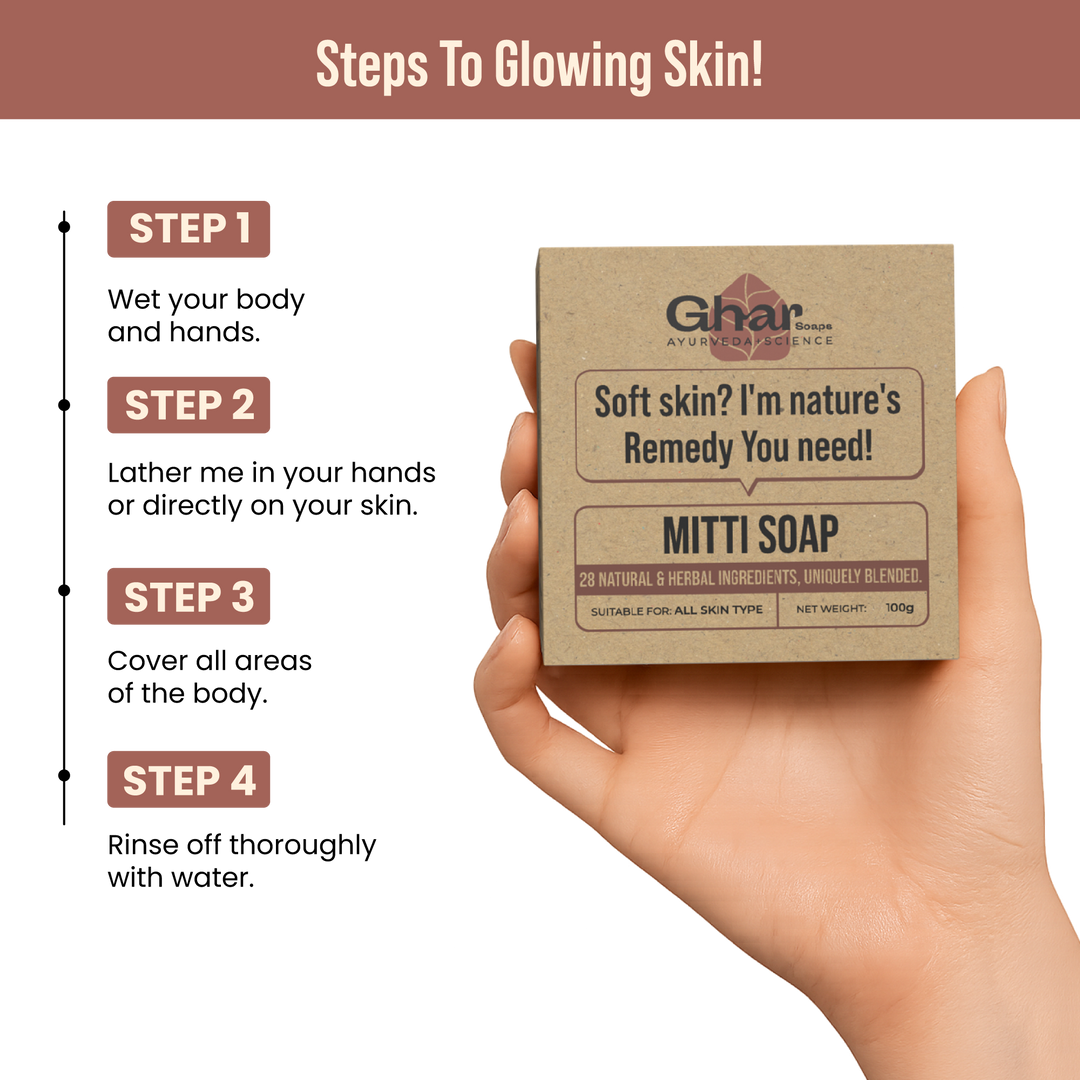Mitti Soap For Exfoliation & Soft Skin