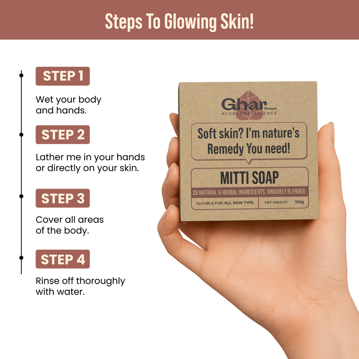 Mitti Soap For Exfoliation & Soft Skin