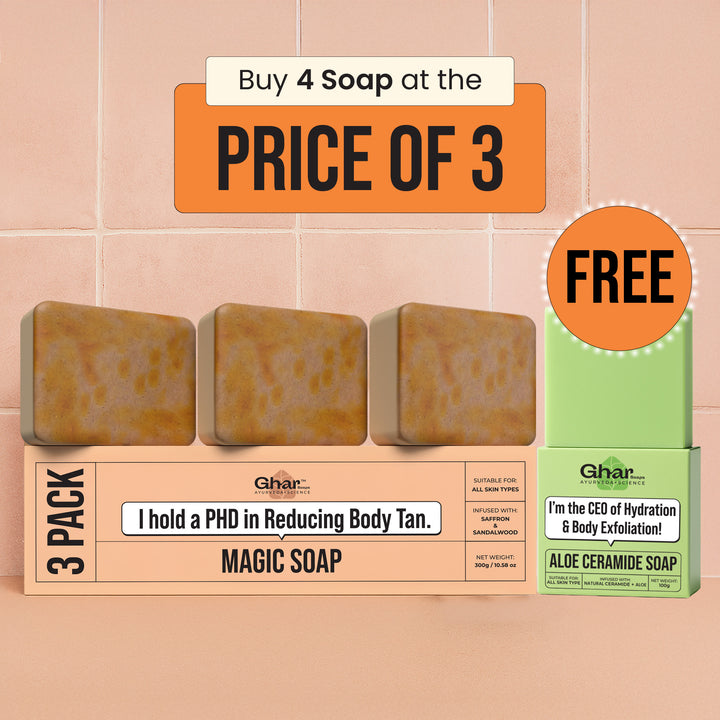 Free Soap With Magic Soap Pack of 3