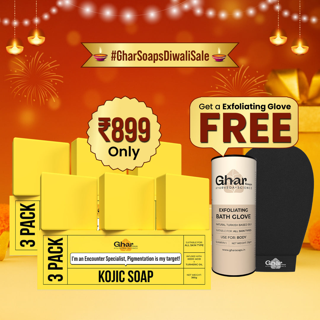 Kojic Soap + Exfoliating Body Glove Combo