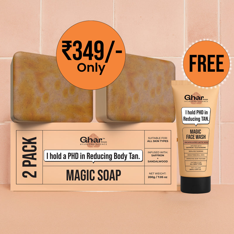 Magic Soap + Free Magic Face Wash 30ml