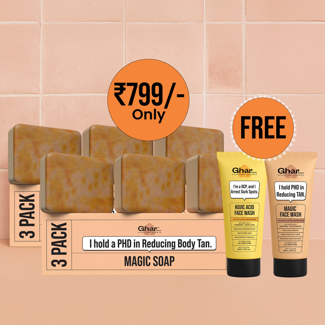 Magic Soap + Free Magic Face Wash 30ml