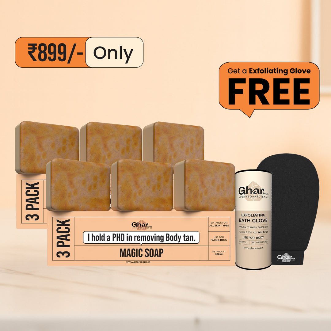 Magic Soap + Free Exfoliating Body Glove