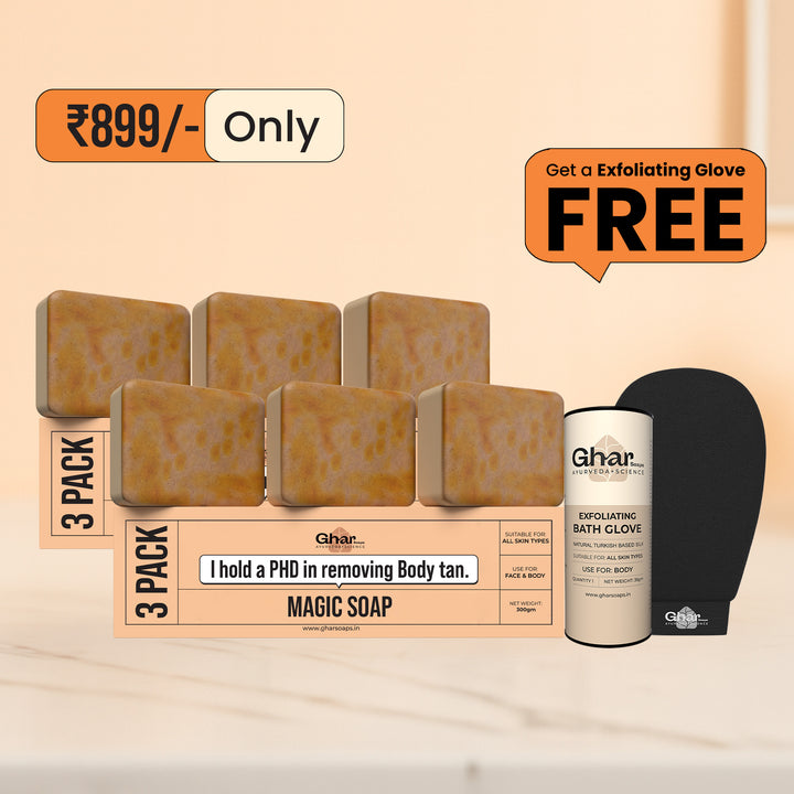 Magic Soap + Free Exfoliating Body Glove