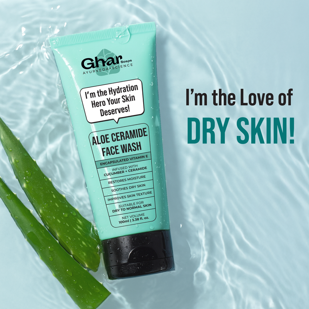 Aloe-Ceramide Face Wash For Dry to Normal Skin