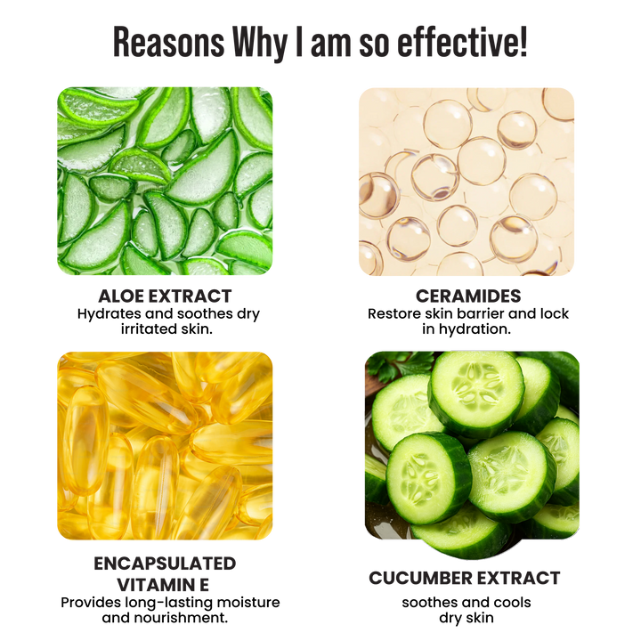 Aloe-Ceramide Face Wash For Dry to Normal Skin