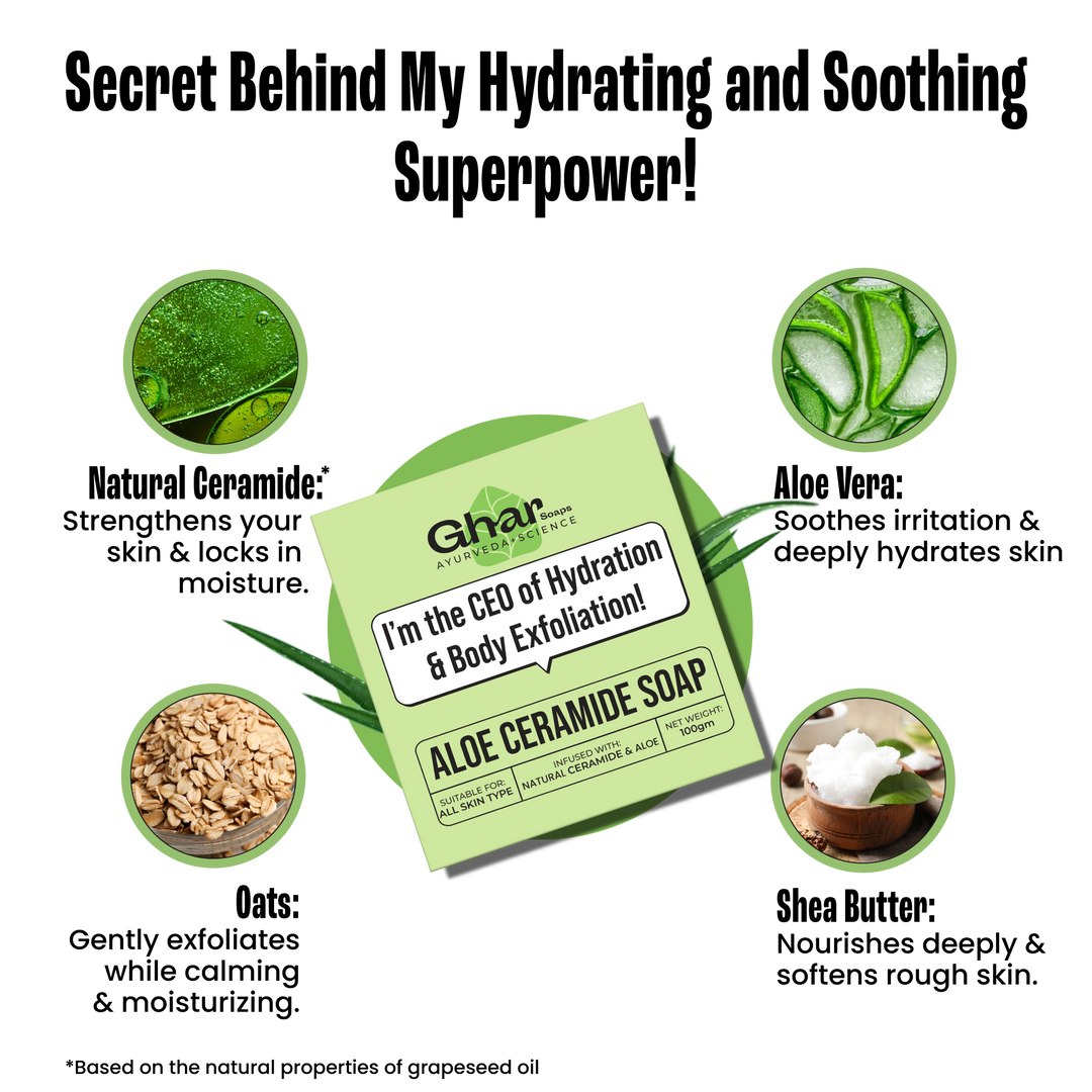 Aloe Ceramide Soap 50g