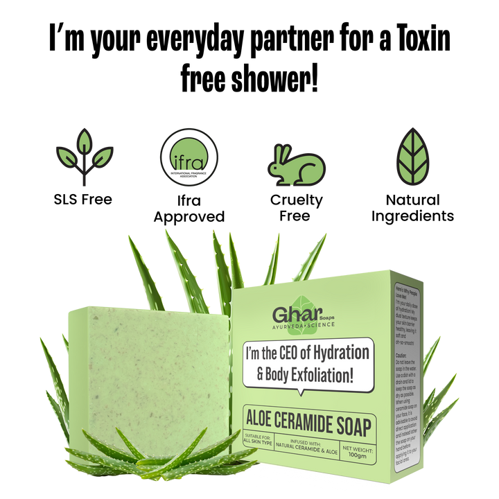 Aloe Ceramide Soap 50g