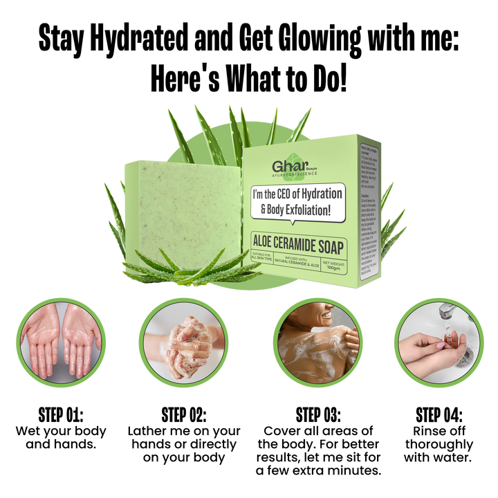 Aloe Ceramide Soap 50g