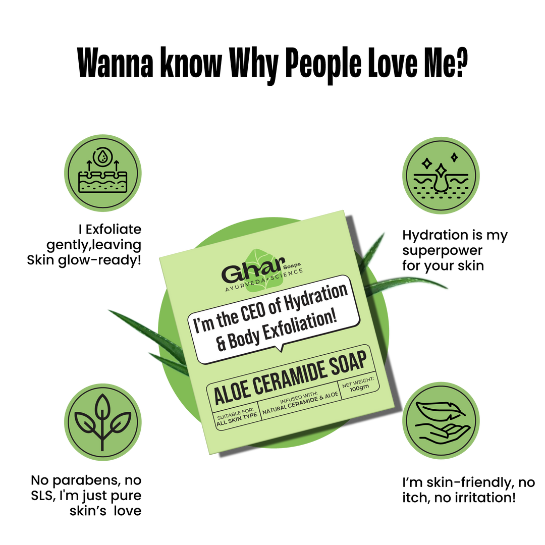 Aloe Ceramide Soap 50g