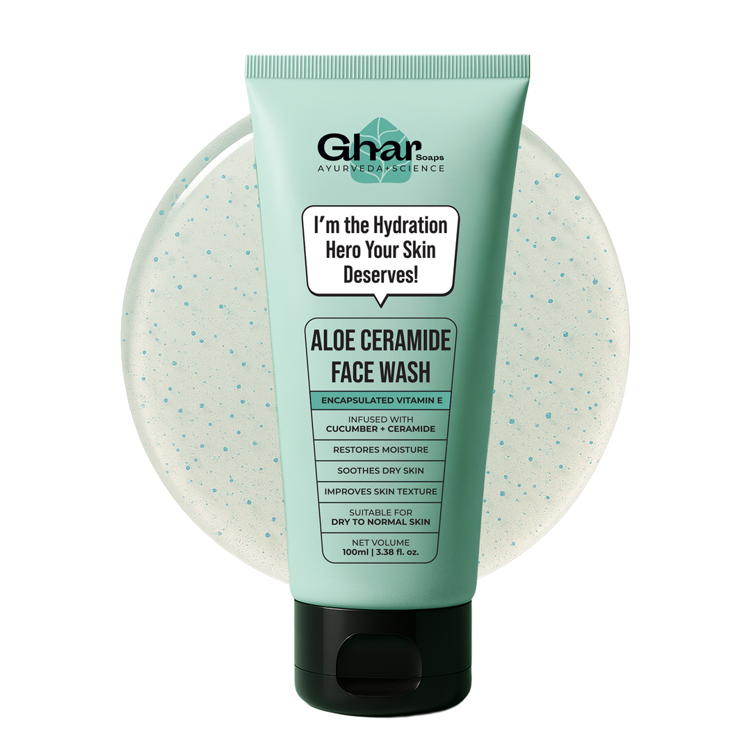 Aloe-Ceramide Face Wash For Dry to Normal Skin