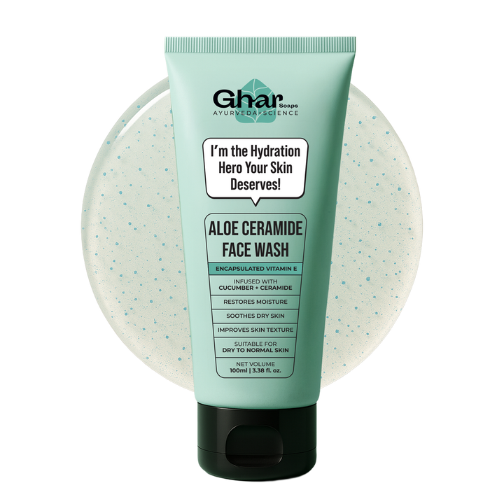 Aloe-Ceramide Face Wash For Dry to Normal Skin