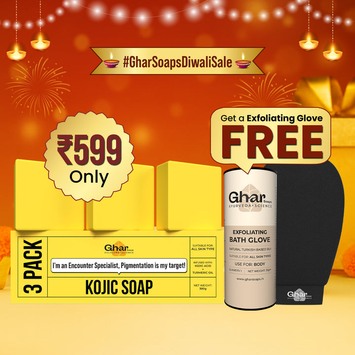 Kojic Soap + Exfoliating Body Glove Combo