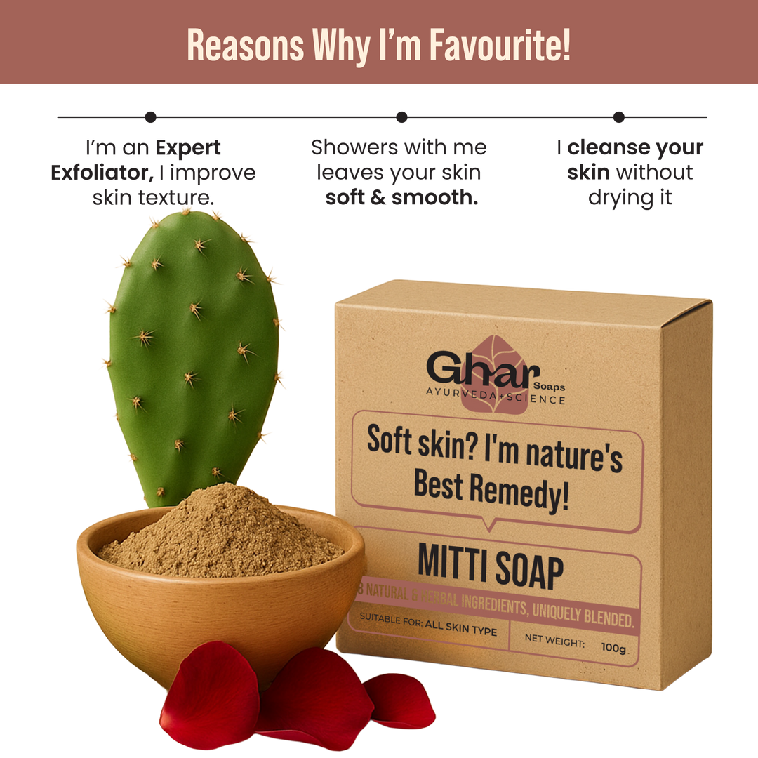 Mitti Soap For Exfoliation & Soft Skin