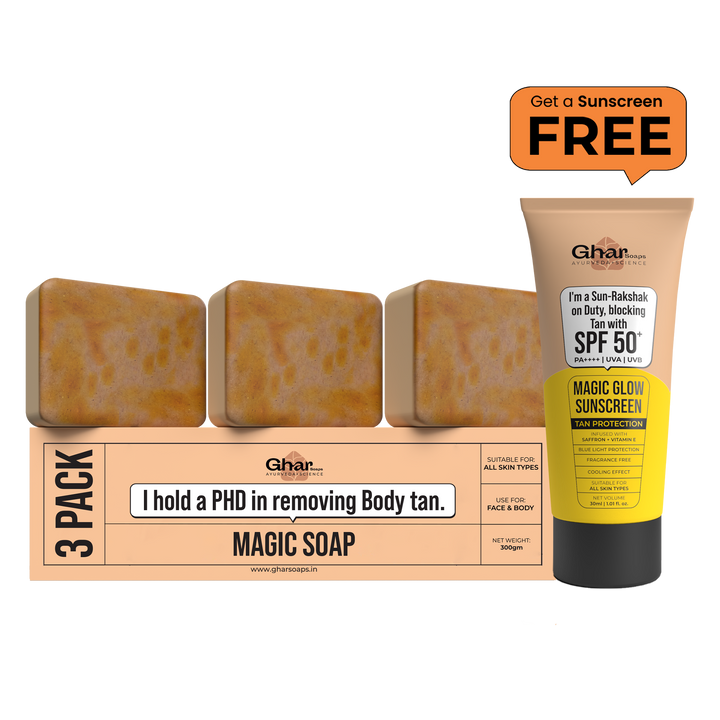 Magic Soap + FREE Magic Glow Sunscreen