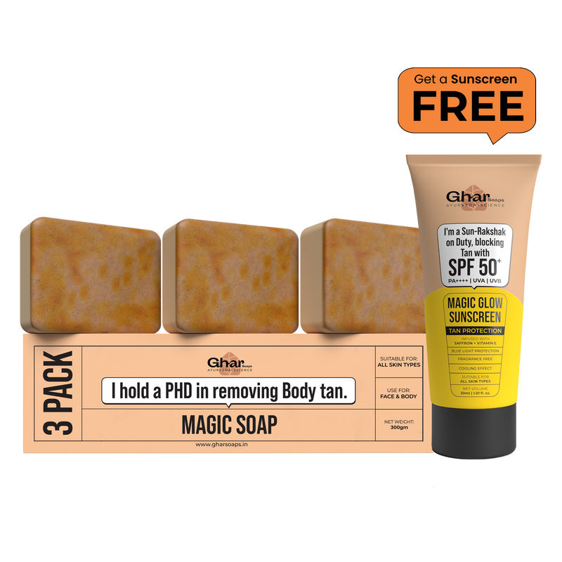 Magic Soap + FREE Magic Glow Sunscreen