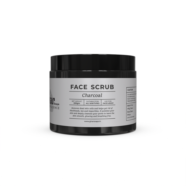 Charcoal Face Scrub GHAR SOAPS