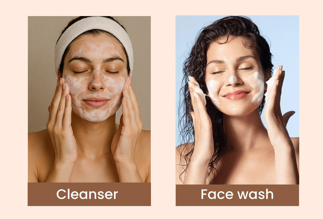 Difference Between Cleanser and Face Wash: Which is Right For You?