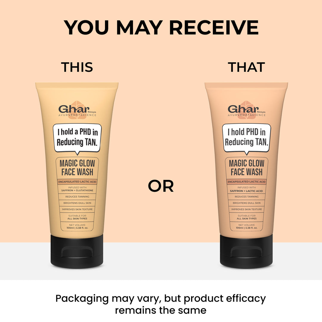 Magic Face wash With Saffron and Lactic Acid