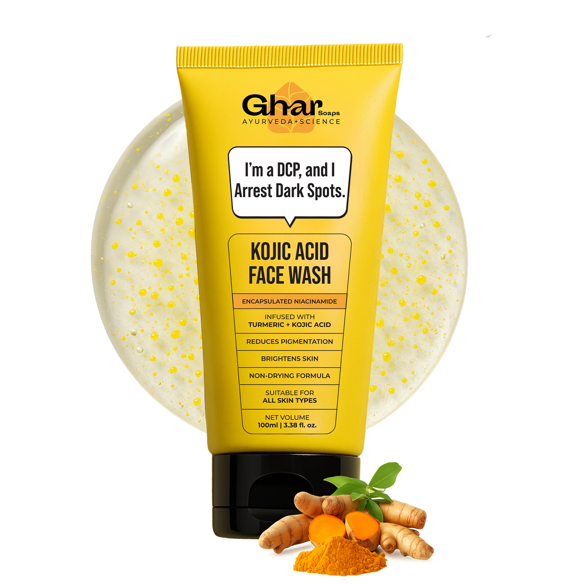 Kojic Acid & Turmeric Face Wash