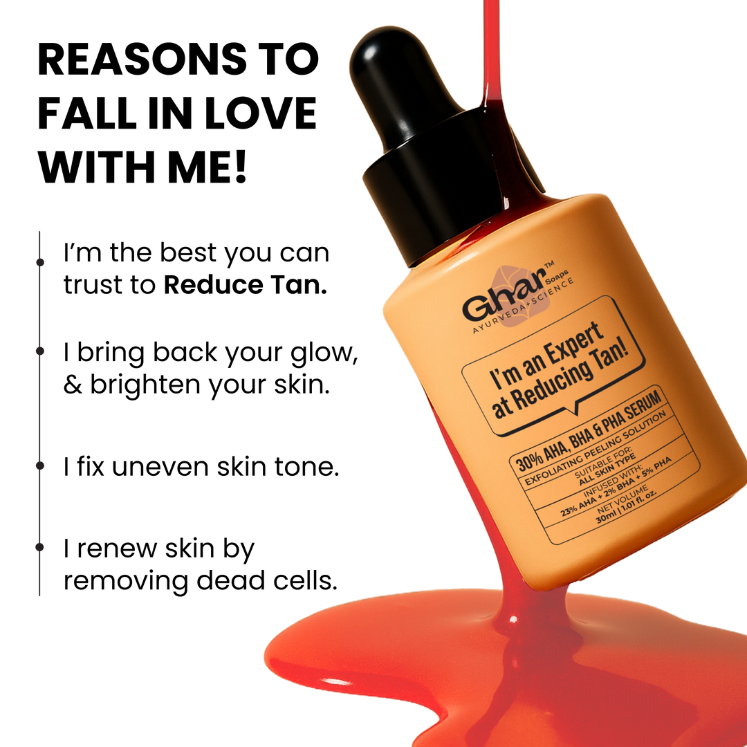 23% AHA 2% BHA & 5% PHA Magic Peeling Solution to reduce tan