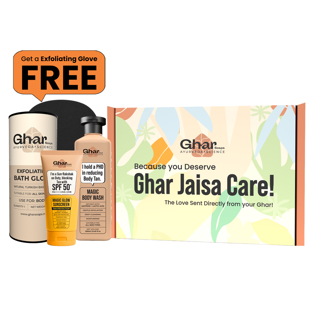 Magic De-Tan & Exfoliating Body Wash with Saffron & Lactic Acid