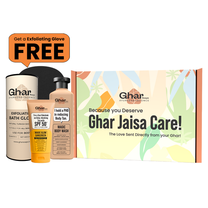 Magic De-Tan & Exfoliating Body Wash with Saffron & Lactic Acid