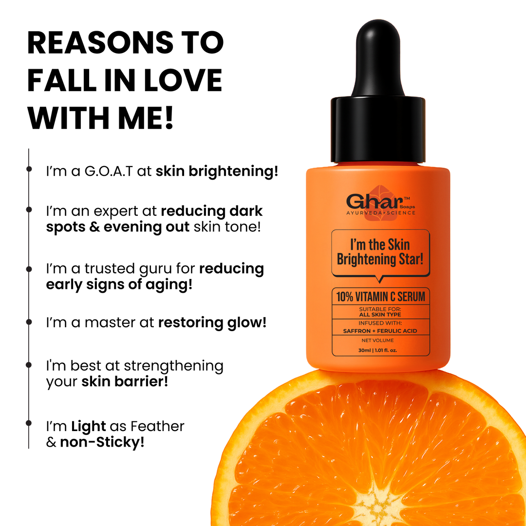 10% vitamin C serum to Brighten Your Skin