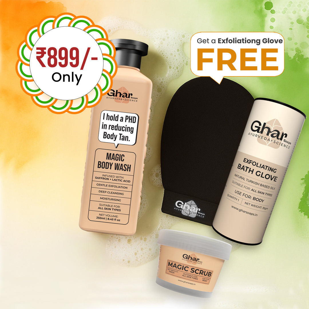 Magic Body wash + Free Exfoliating Body Glove