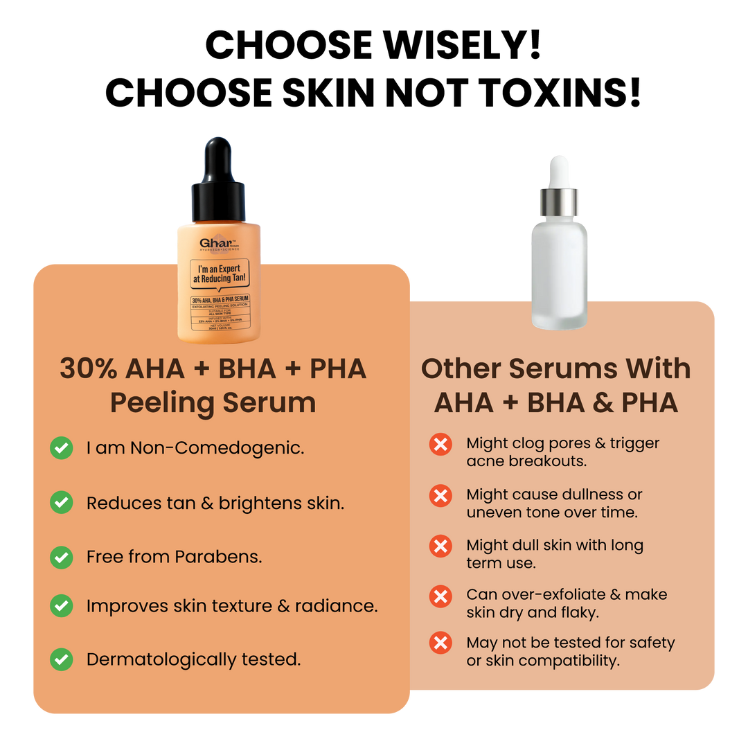 23% AHA 2% BHA & 5% PHA Magic Peeling Solution to reduce tan
