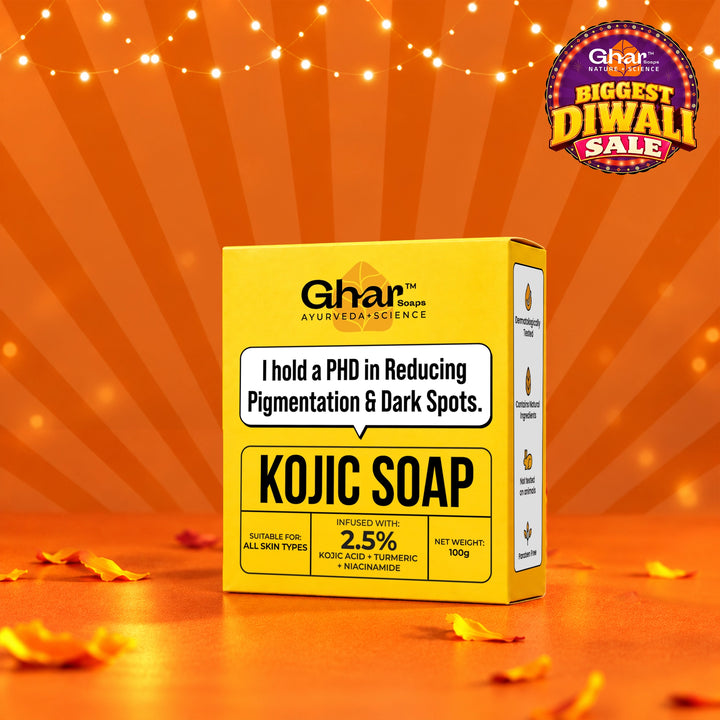Kojic Acid Soap for De-Pigmentation &amp; Dark Spot Reduction