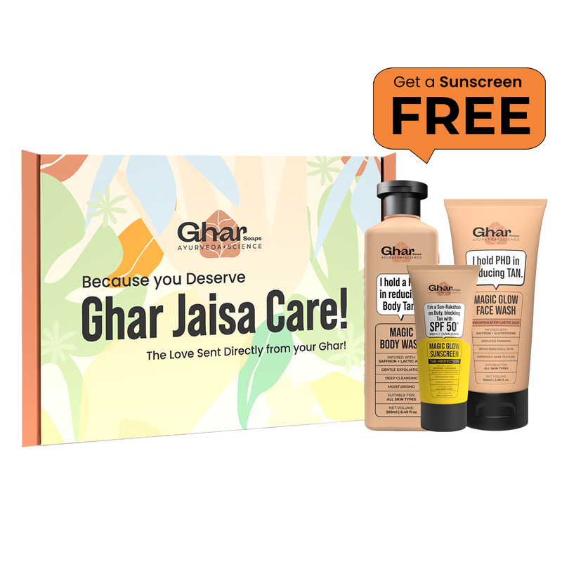 Free Sunscreen 30ml + Magic Body Wash + Magic Facewash 100ml