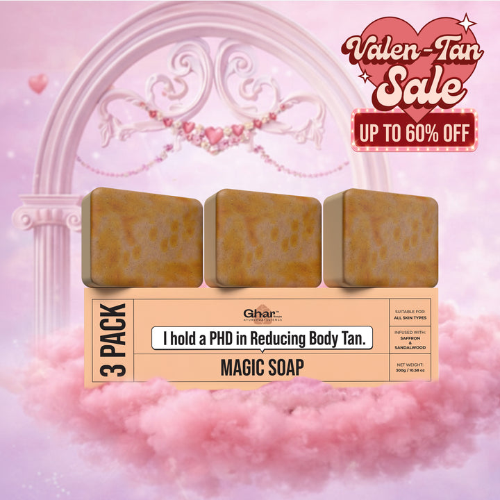 Magic Soap (Sandal Wood and Saffron Soap)