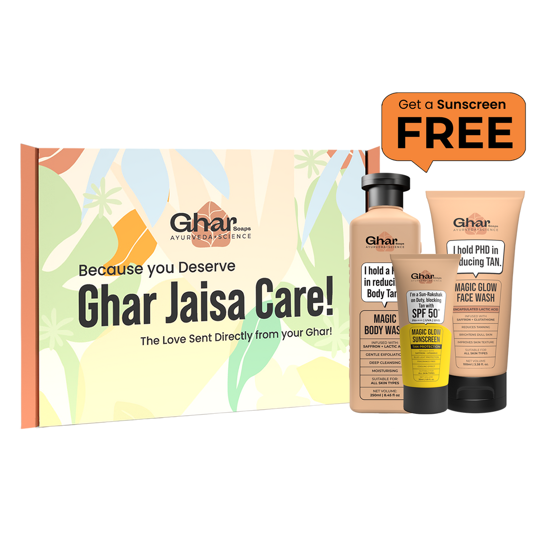 Free Sunscreen 30ml + Magic Body Wash + Magic Facewash 100ml