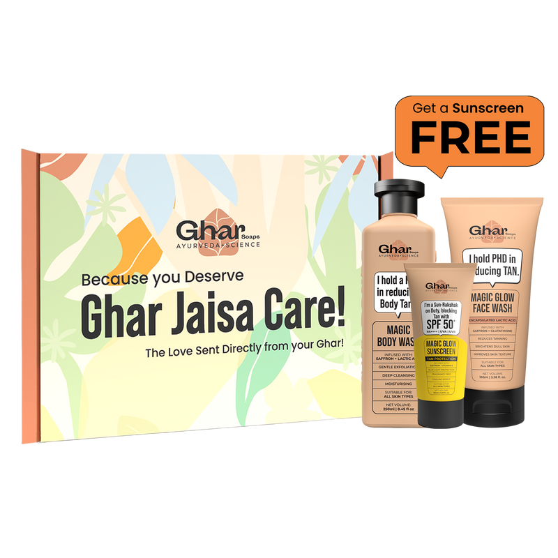 Free Sunscreen 30ml + Magic Body Wash + Magic Facewash 100ml