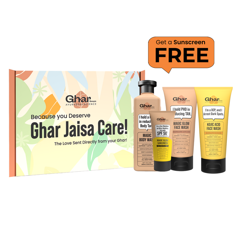 Free Sunscreen 30ml + Magic Body Wash + Magic Facewash + Kojic Facewash