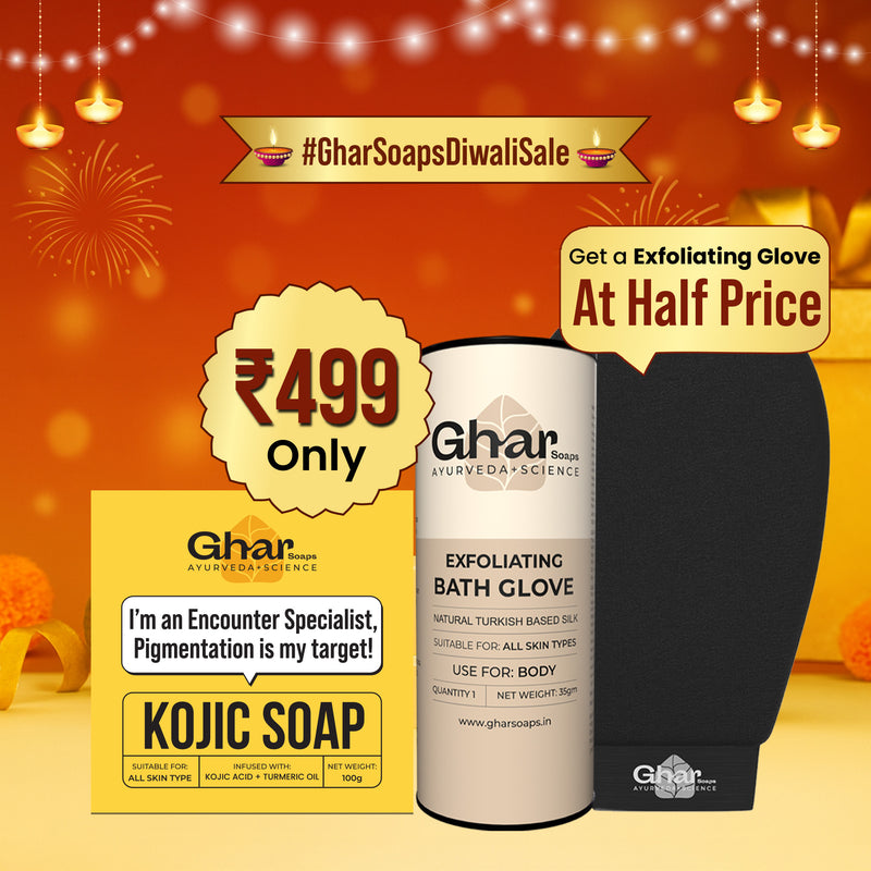 Kojic Soap + Exfoliating Body Glove Combo