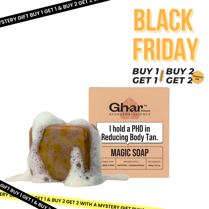 Magic Soap (Sandal Wood and Saffron Soap)