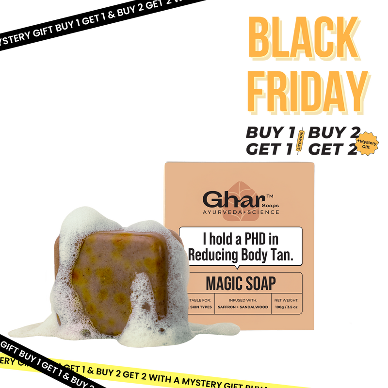 Magic Soap (Sandal Wood and Saffron Soap)