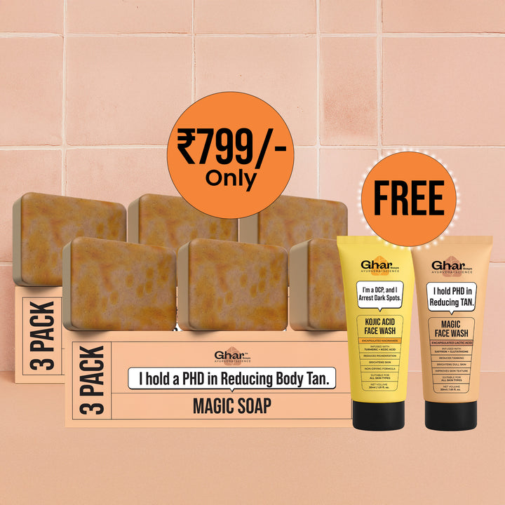 Magic Soap + Free Magic Face Wash 30ml