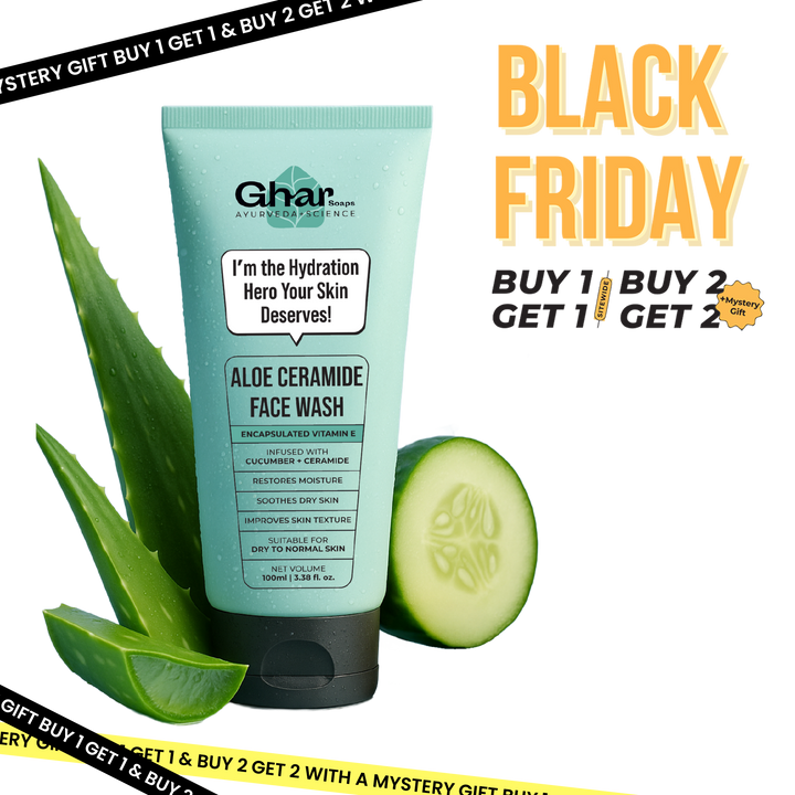 Aloe-Ceramide Face Wash For Dry to Normal Skin