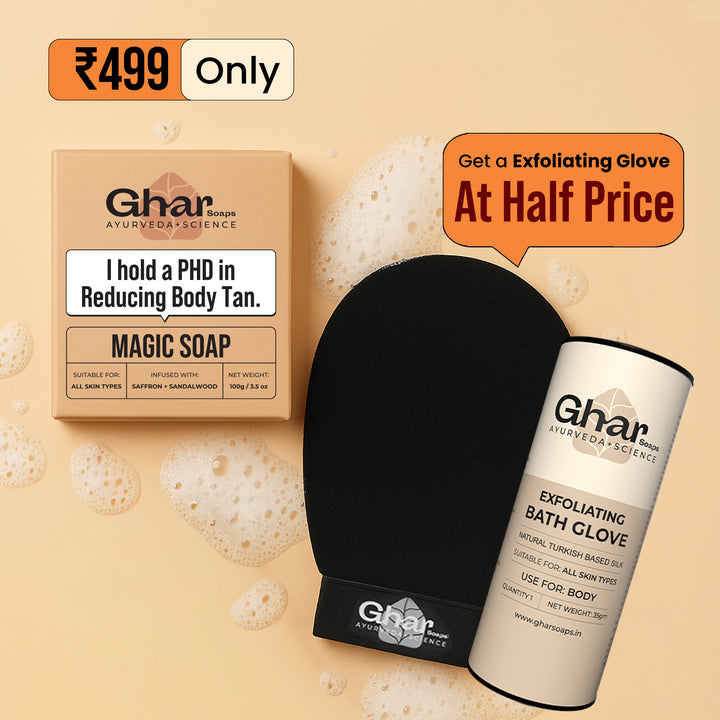 Magic Soap + Free Exfoliating Body Glove