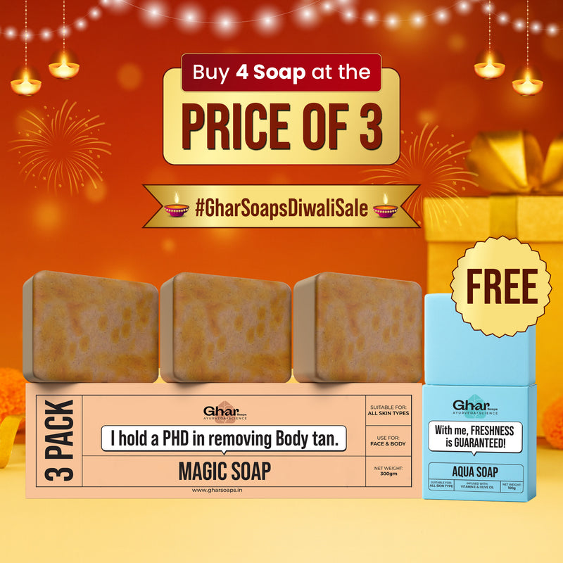 Free Soap With Magic Soap Pack of 3