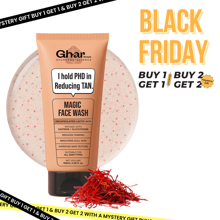 Magic Face wash With Saffron and Lactic Acid