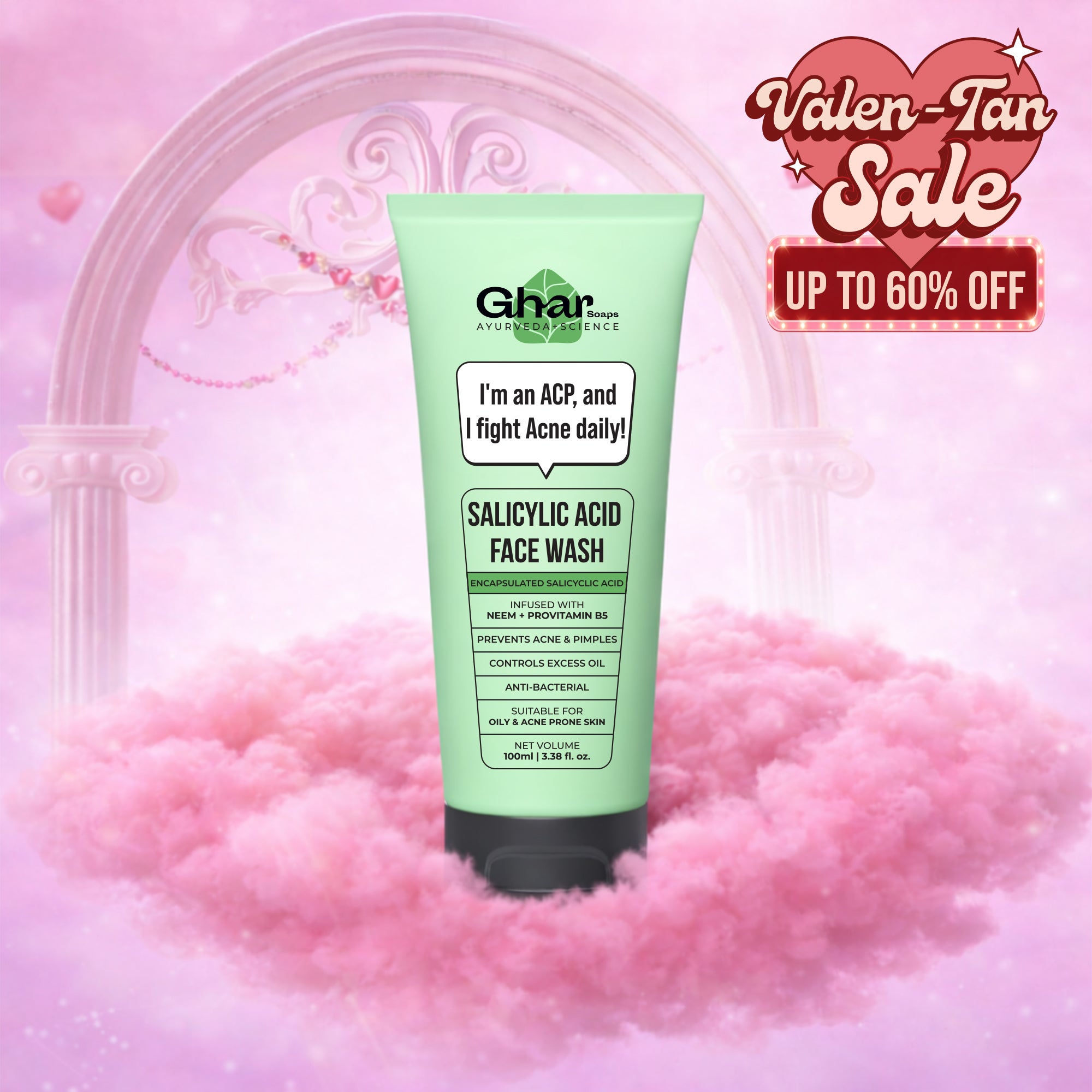 Salicylic Acid Face Wash For Oily & Acne Prone Skin