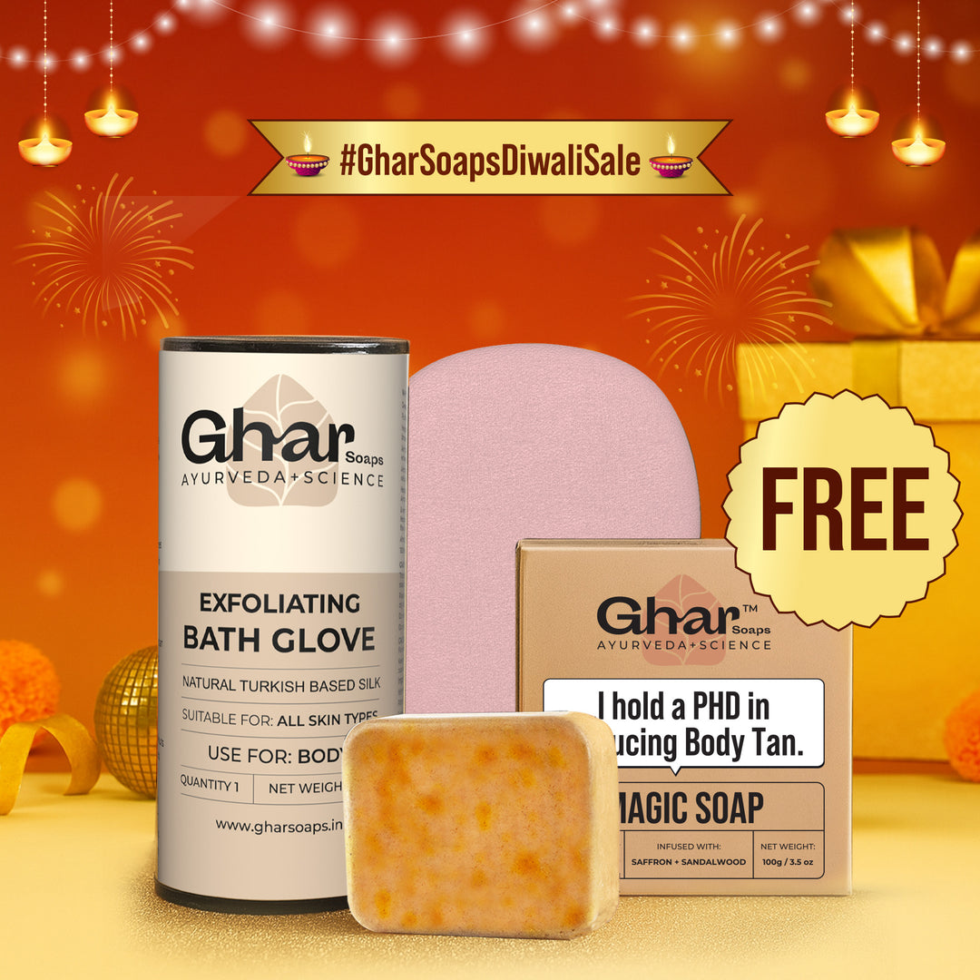Magic Soap & Exfoliating Body Glove Combo
