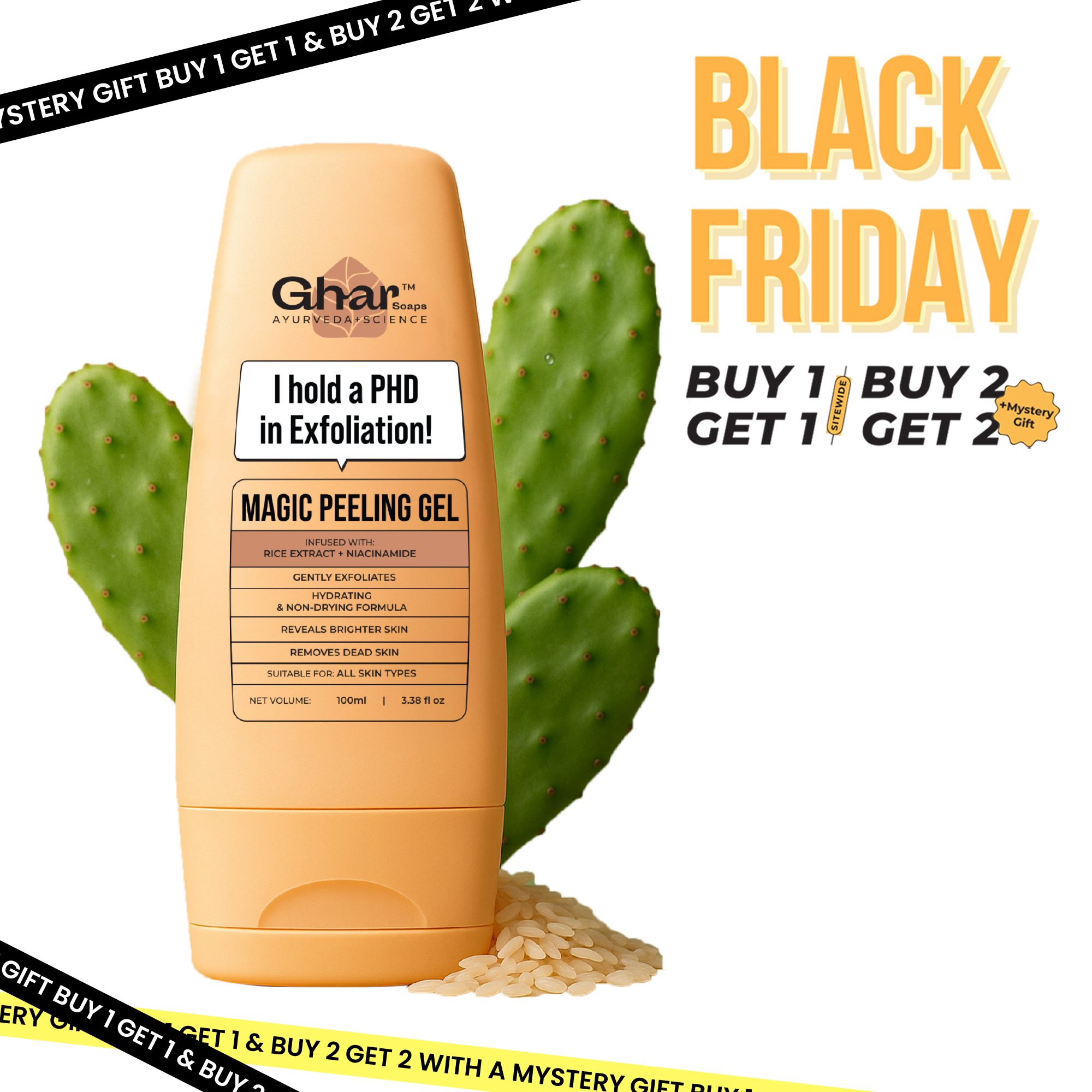 Magic Peeling Gel For Exfoliation & Skin Brightening