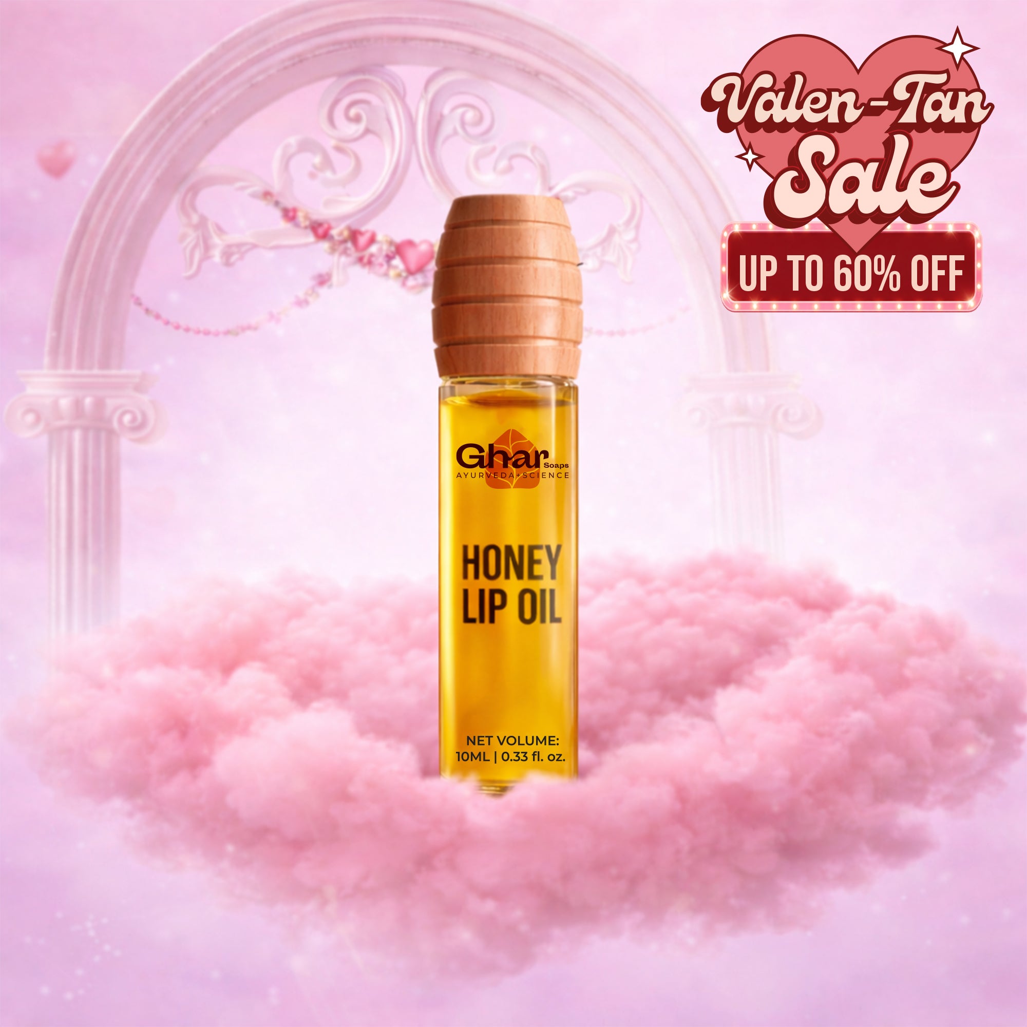 Honey Lip Oil  With SPF 30